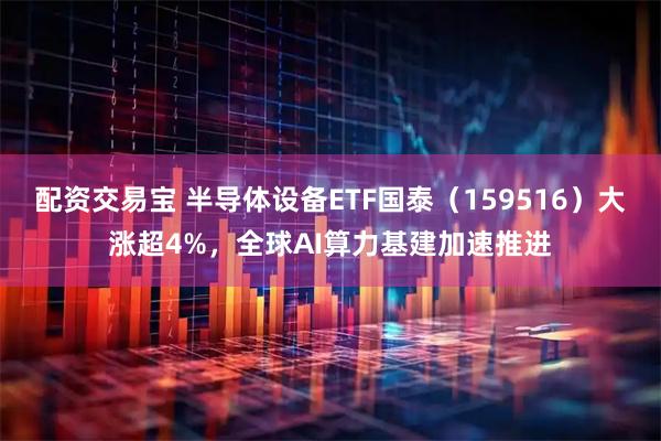 配资交易宝 半导体设备ETF国泰（159516）大涨超4%，全球AI算力基建加速推进