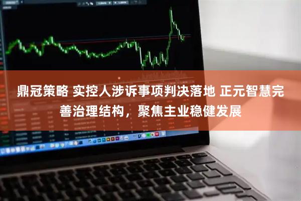 鼎冠策略 实控人涉诉事项判决落地 正元智慧完善治理结构,聚焦主业稳健发展